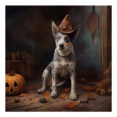 Australische vee pompoenen Halloween eng Perfect Poster (Voorkant)