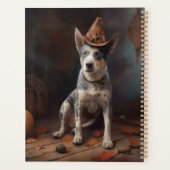 Australische vee pompoenen Halloween eng Planner (Achterkant)