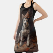 Australische vee pompoenen Halloween eng Schort (Insitu)