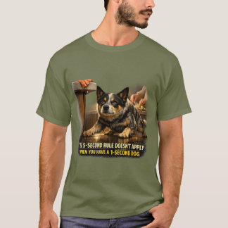 Australische veedrijvershond - Keukenoverval in 1 T-shirt