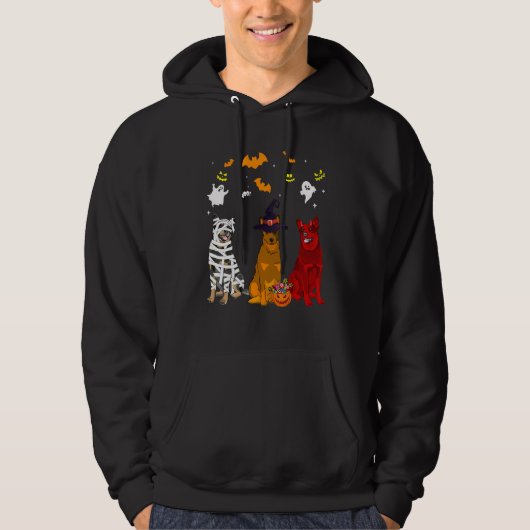Australische veehond hoodie (Voorkant)