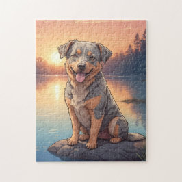 Australische veehond legpuzzel