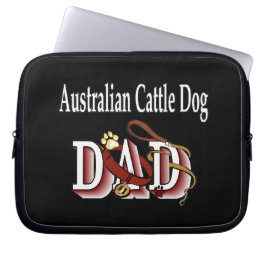Australische veehond vader laptop sleeve