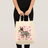 Australische veestapel hond / Kelpie Love Tote Bag (Voorkant (product))
