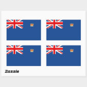 Australische Victoria Flag Rechthoekige Sticker (Vel)