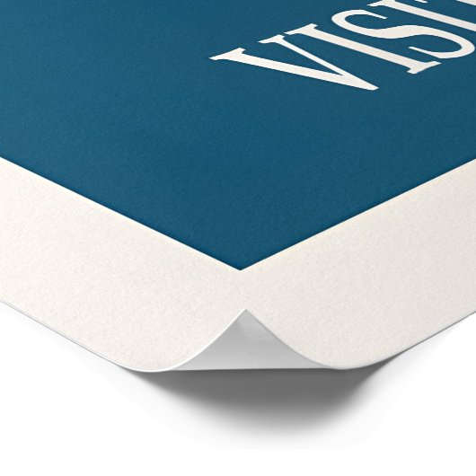 Australische vintage poster (Hoek)