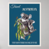 Australische vintage poster (Voorkant)