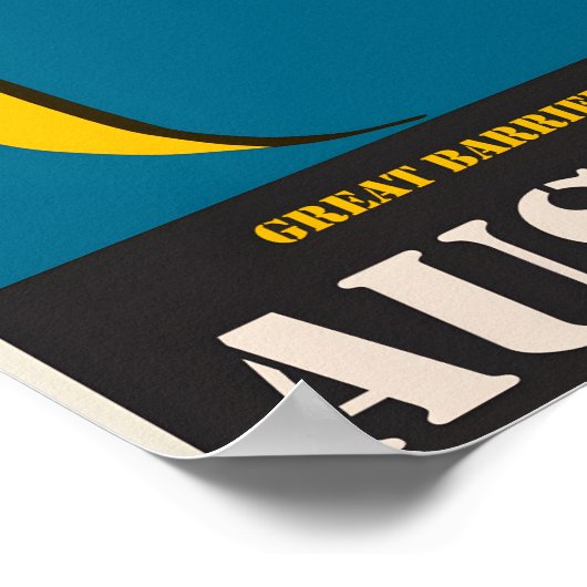 Australische vintage poster (Hoek)