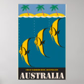 Australische vintage poster (Voorkant)