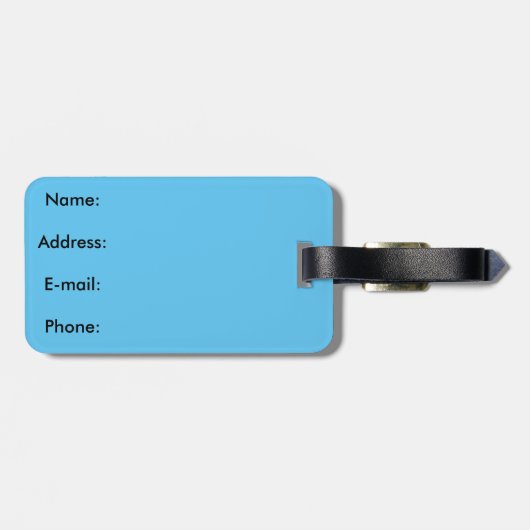 Australische vintage poster bagagelabel (Achterkant horizontaal)