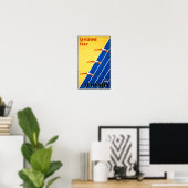 Australische Vintage Poster opnieuw ingesteld (Thuiskantoor)