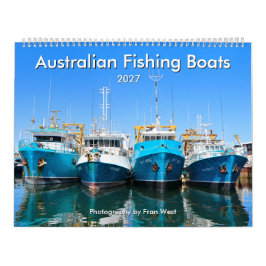 Australische vissersboten 2027 kalender