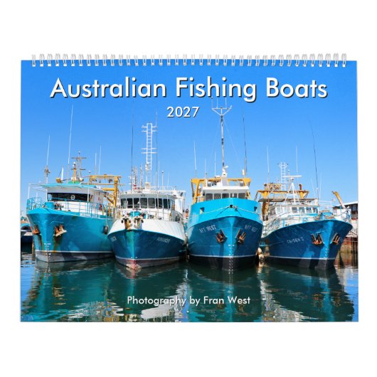 Australische vissersboten 2027 kalender (Hoes)