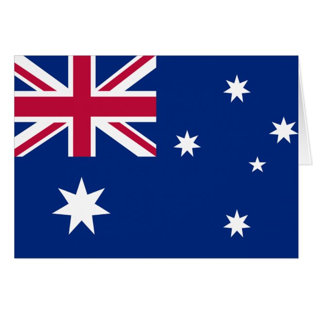 Australische vlag (Voorkant Horizontaal)