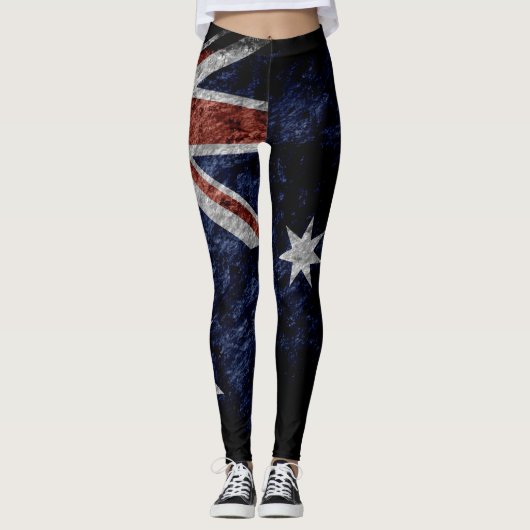 Australische vlag #4 Leggings (Voorkant)