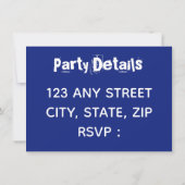 Australische vlag - Aangepaste partij nodigt Kaart (Achterkant)