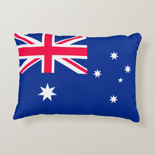 Australische vlag accent kussen (Achterkant)