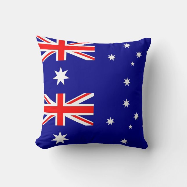 Australische vlag Amerikaanse MoJo Pillow Kussen (Voorkant)