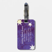 Australische vlag Australië bagagelabel (Achterkant verticaal)