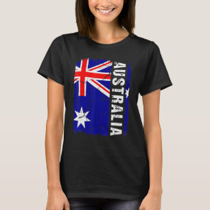 Australische vlag Australië Pride Roots Heri T-shirt