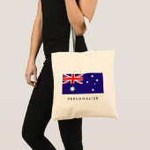 Australische vlag Australische feestdag Tote Bag (Voorkant (product))