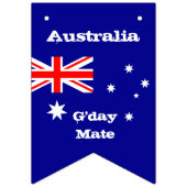 Australische vlag & Australische partij Australisc Vlaggetjes (Derde vlag)