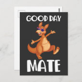 Australische vlag Australische vlag Australisch Ka Briefkaart (Voorkant / Achterkant)