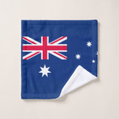 Australische vlag bad handdoek (Wasdoekje)