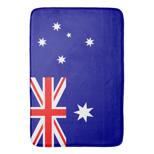 Australische vlag badmat (Voorkant Verticaal)