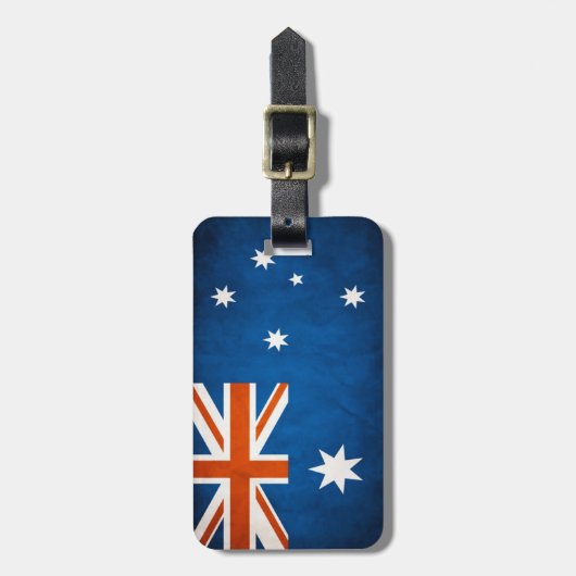 Australische vlag Bagagelabel (Voorkant verticaal)