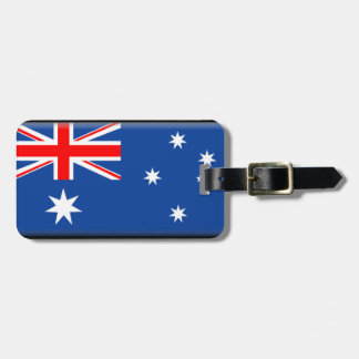 Australische vlag bagagelabel