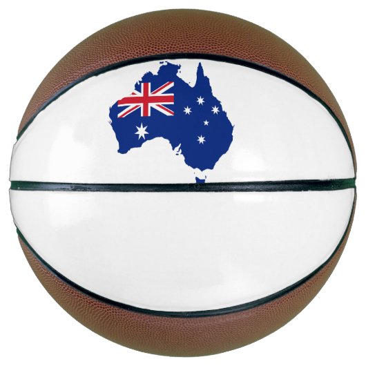 Australische vlag basketbal (Voorkant)