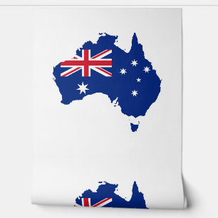 Australische vlag behang