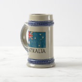 Australische vlag bierpul (Voorkant links)
