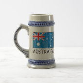 Australische vlag bierpul (Links)