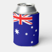Australische vlag blikjeskoeler (Blikje Achterkant)