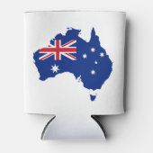 Australische vlag blikjeskoeler (Voorkant)