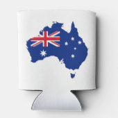 Australische vlag blikjeskoeler (Achterkant)
