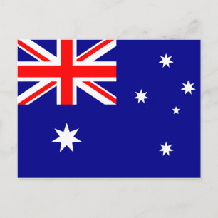 Australische vlag Briefkaart