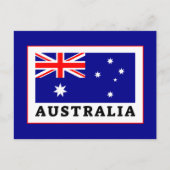 Australische vlag briefkaart (Voorkant)