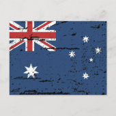  Australische vlag Briefkaart (Voorkant)