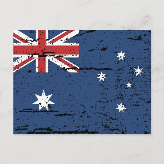  Australische vlag Briefkaart (Voorkant)