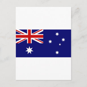 Australische vlag briefkaart
