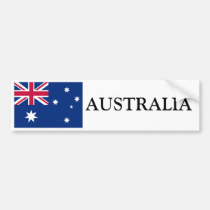 Australische vlag bumpersticker