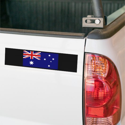 Australische vlag bumpersticker (Op Truck)