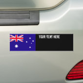 Australische vlag bumpersticker (Op auto)