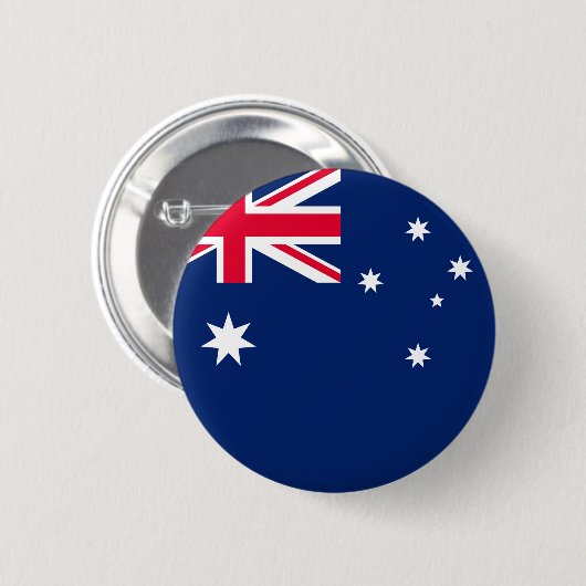 Australische vlag Button (Voorkant /achterkant)