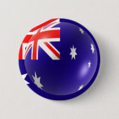 Australische vlag Button (Voorkant)