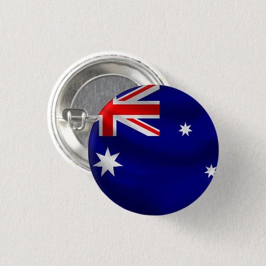 Australische vlag Button (Voorkant /achterkant)