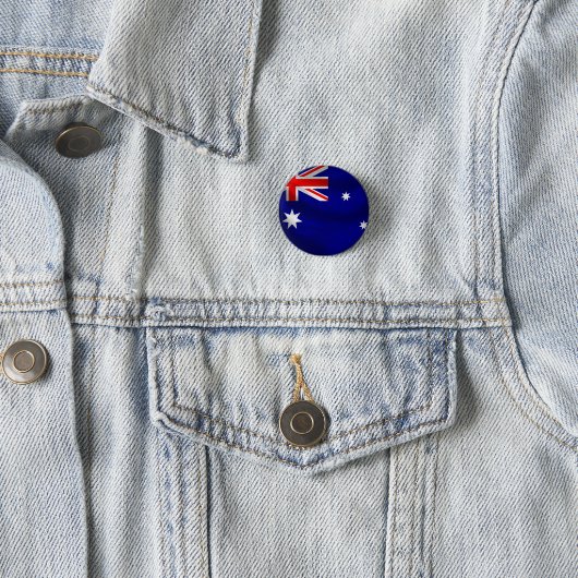 Australische vlag Button (In situ)